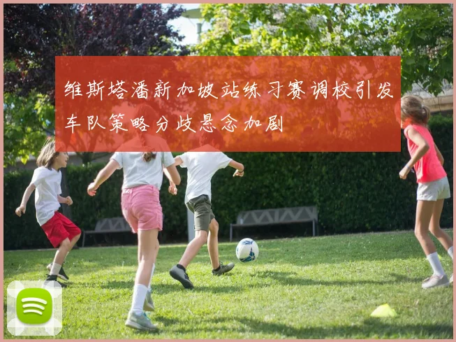 维斯塔潘新加坡站练习赛调校引发车队策略分歧悬念加剧